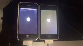 iPhone 2G 8GB V.S. iPod touch 1st generation 8GB Startup/Shutdown Speedtest