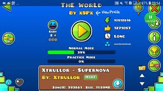 geometry dash (xtrullor-supernova)