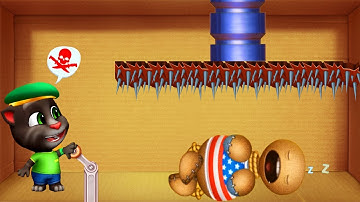 Talking Tom vs Vise Spines | Kick The Buddy Android Gameplay Walkthrough ( Android/IOS )