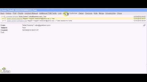 OTRS Agent Ticket Zoom