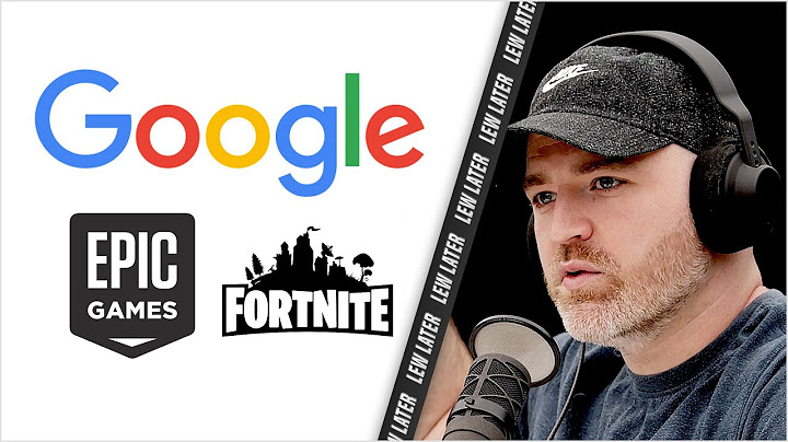 Google's Plan To Acquire Epic Games...