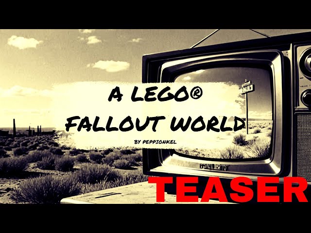 LEGO® Fallout MOC: Entdecke Die Epischen Szenen im Ödland! - Teaser - WIP