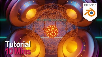 Creative 10 minutes in blender_Sci fi Hologram Animation