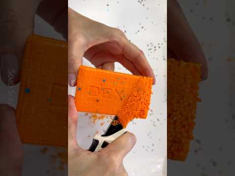Soap cubes. Asmr soap cutting. Satisfying video  #soap #asmrsoap
