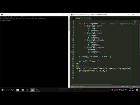 Count Types | Python Tasks