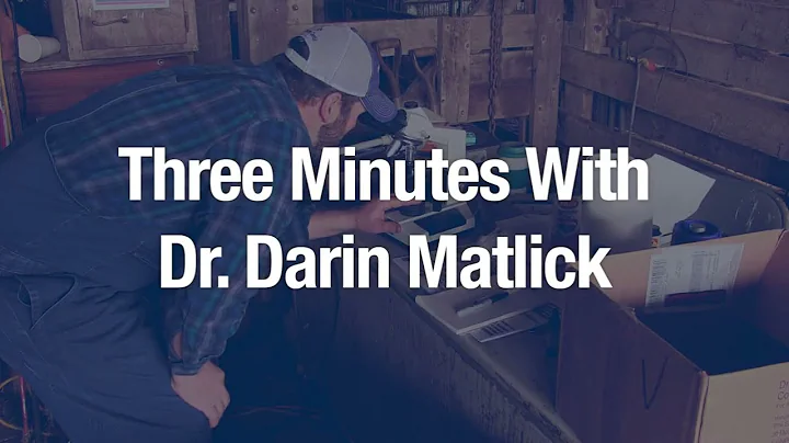 Three Minutes with Dr. Darin Matlick