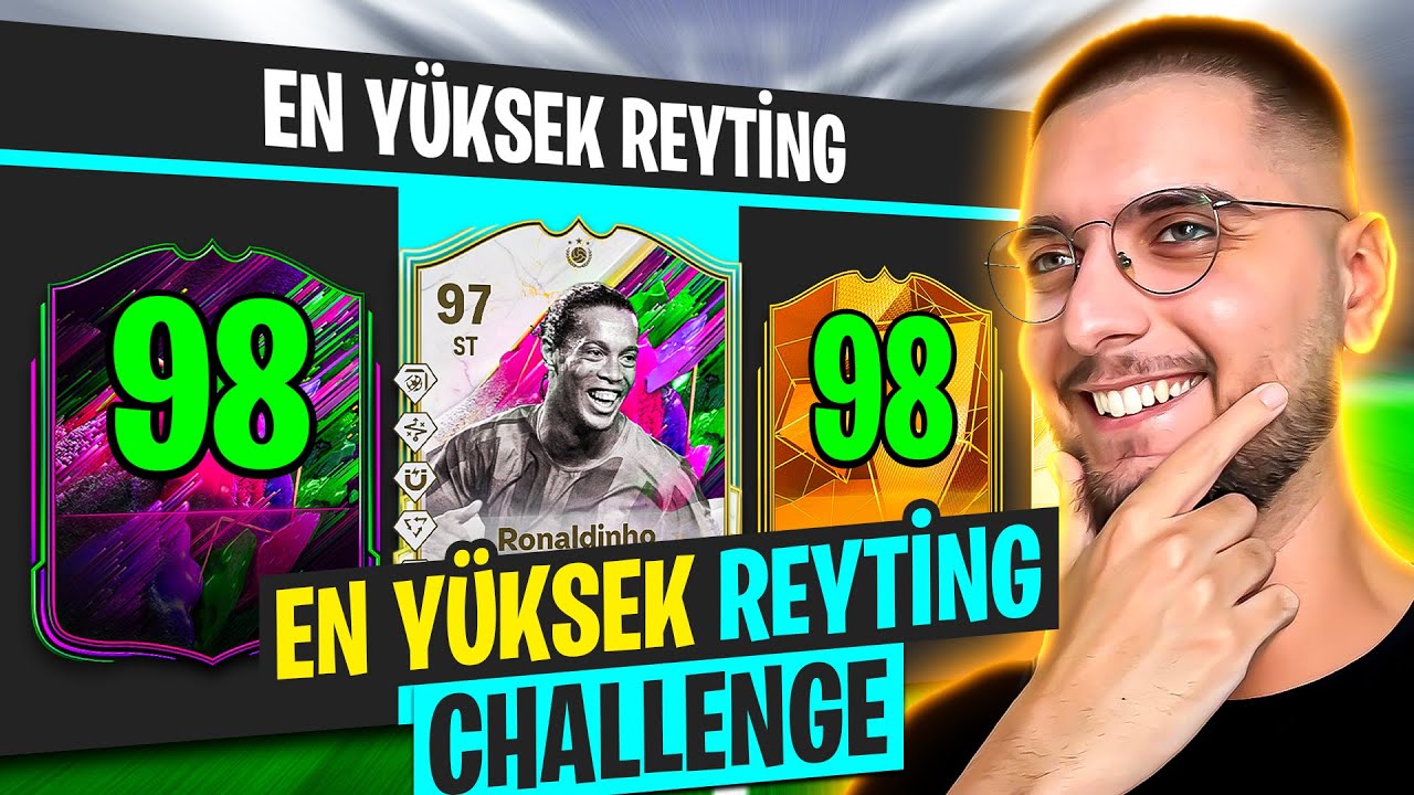 Draftta 97 RONALDINHO Geldi! 197 Reyting Yapabildik mi? EN YÜKSEK REYTİNG CHALLENGE | EA FC 25