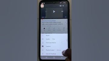 How to change playback speed on YouTube?