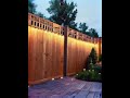 Bring Your Backyard to Life with Fence Illumination #BackyardLighting #FenceIllumination #Outdoor