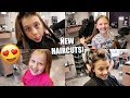 Taking The Kids To Get NEW HAIRCUTS! Teen And Tween Hair Makeover!