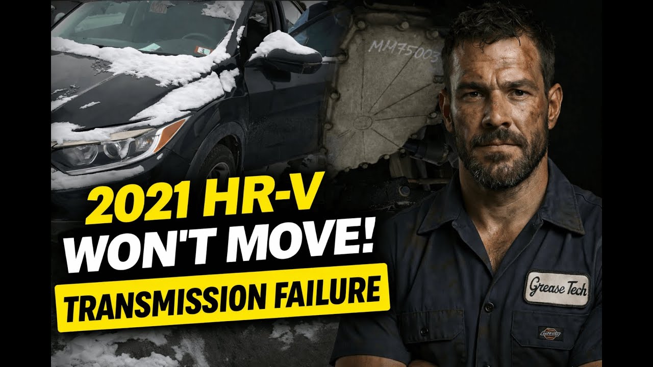 Honda HR-V 2021 года не едет | Неисправность трансмиссии (P0793, P0796)