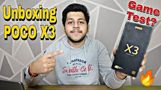 POCO X3 UNBOXING AND REVIEW | PUBG GAME TEST ?? | FULL SPECS | TECHNO BLOGGER