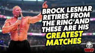 Solomonster Reacts To Brock Lesnar's Retirement And Greatest Matches