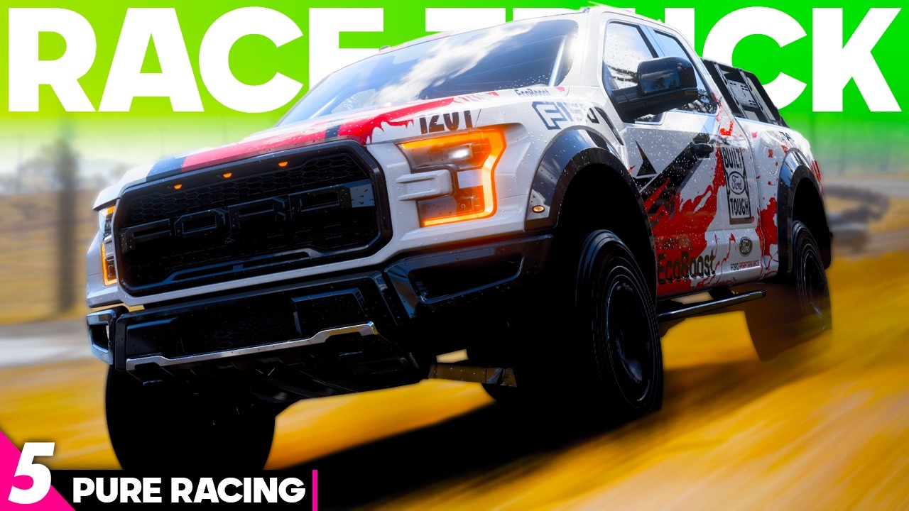 Ford F-150 Race Truck in The Titan Race | Forza Horizon 5