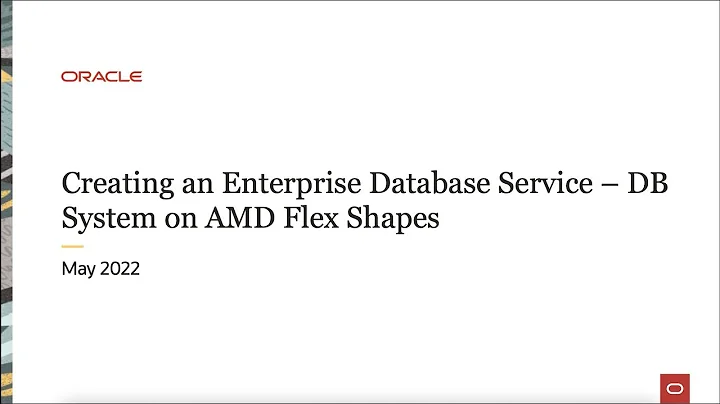 Creando un sistema de base de datos empresarial en los buques insignia de AMD