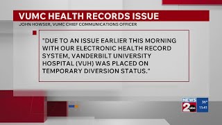 Portal outage reported at Vanderbilt University Medical Center