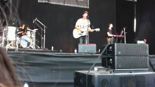 Bastian Baker am Argovia Fäscht 2012 - Having Fun