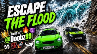 ESCAPE THE FLOOD 🌊 | BeamNG.Drive | Fanatec CSL 2.5 (Portrait)