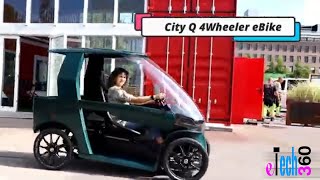 CITYQ 4-Wheeler e-Bike (2021)//Reviews, Features, and Full Specs - YouTube