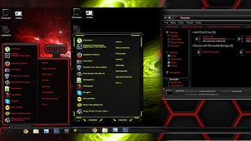 Pack of 3 custom themes for Windows 7