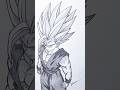 Drawing Gohan beast #gohan #gohanbeast #dragonballsuper #drawingtutorial