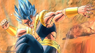 Gogeta Blue Basic Tech Combos Part 1 | Dragon Ball Xenoverse 2