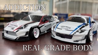 ADDICTION フェアレディZ パンデム 塗装済みボディ RDX GRK等に Amazon.co.jp: 1/10 ロケットバニー アディクション フェアレディZ