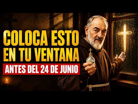 Padre Pío reveló: coloca esto en tu ventana antes del Día de San Juan Bautista