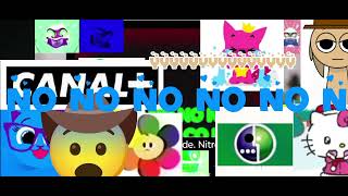 Duolingo Kill Screen With 2 Mascots, C, Milo, Tunner, Clint, Sophie, Megafon And Hello Kitty