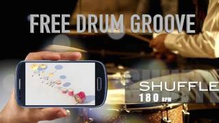 180 bpm Shuffle Beat Free Drum Groove Loop