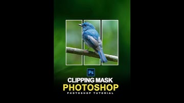 Photoshop Clipping Mask Tutorial | Text & Image Effect