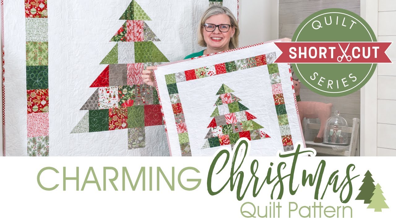 Super Quick 5 Inch Charm Square Quilt with Free Pattern 