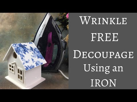 Top 5 Decoupage tips to avoid Wrinkles w Napkins! 