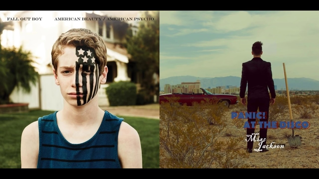 Fall Out Boy and Panic! At The Disco Miss Jackson Twin Skeleton's Hotel