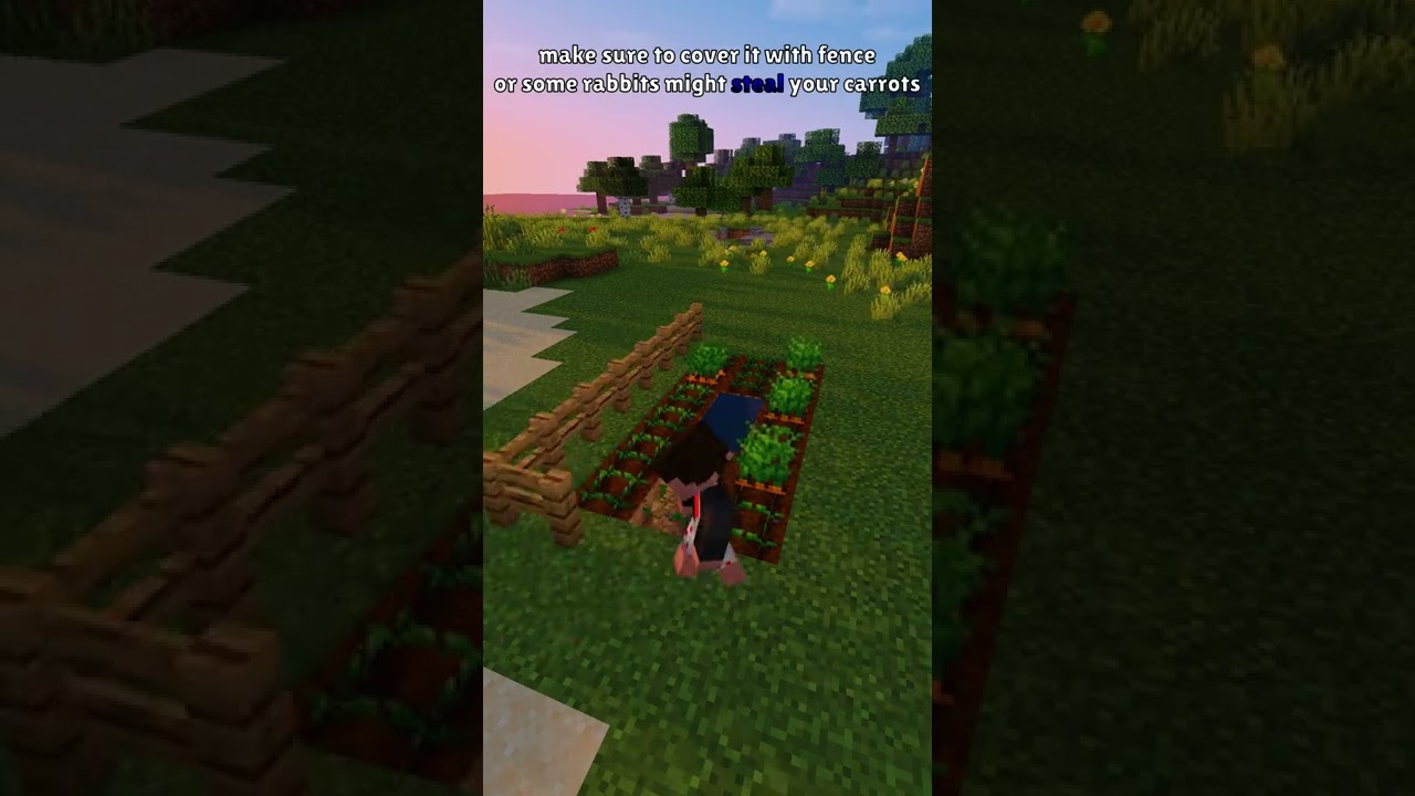 This mob will STEAL YOUR CROPS in Vanilla Minecraft | Things you didn't know about Minecraft