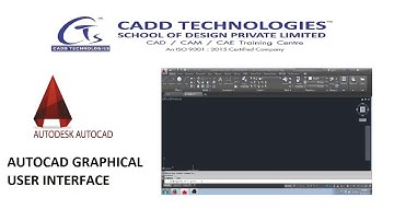 AUTOCAD GRAPHICAL USER INTERFACE