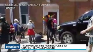Trump Under Fire for Response to Virginia Violence