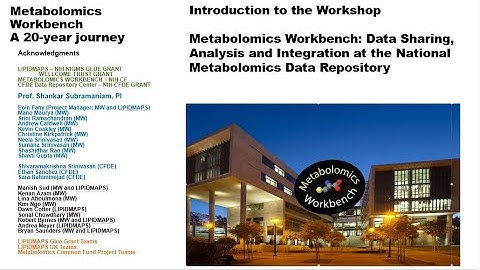 Day 1 of CFDE Metabolomics Workbench Virtual Summer Workshop 2024