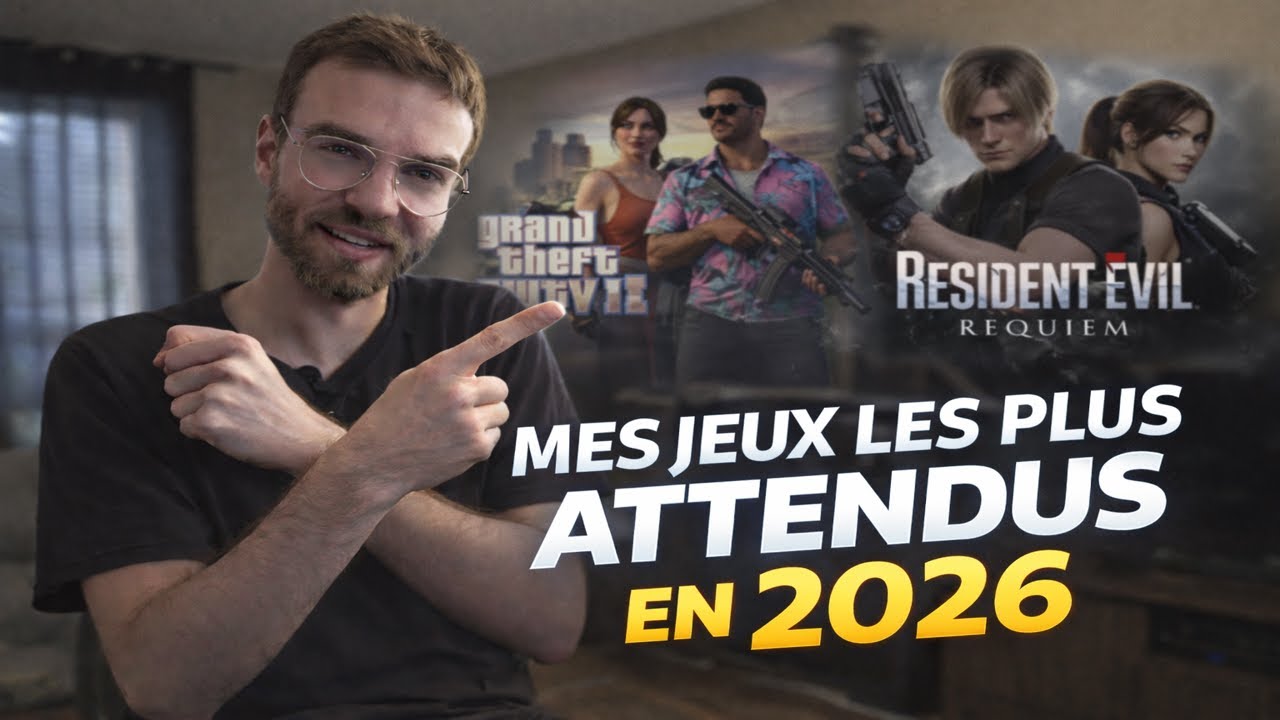 Les jeux que j'attends en 2026 !