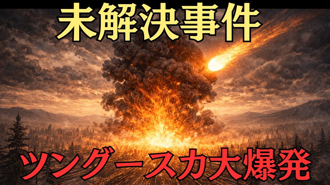 【痕跡なき大爆発】ツングースカ - 正体不明の空中爆発