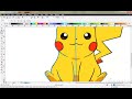 Vector Pikachu 2 #CorelDRAW