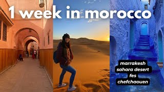1 WEEK IN MOROCCO TRAVEL ITINERARY | should you go?