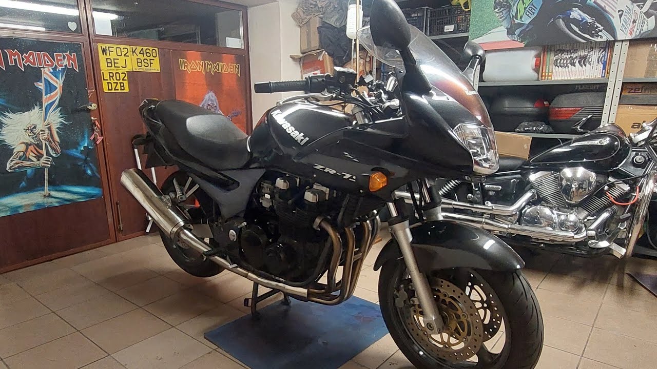 Kawasaki ZR7S 2001: serwis gaźników.