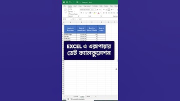 Calculate Expiry Date of Products in Excel #excel #exceltips #exceltricks