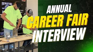 Tallest Ironworker in WISCONSIN - NEWBT Career Fair - Interview with Rocky