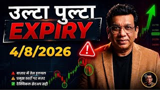 nifty prediction for tomorrow & bank nifty analysis for tuesday 4/8/2026