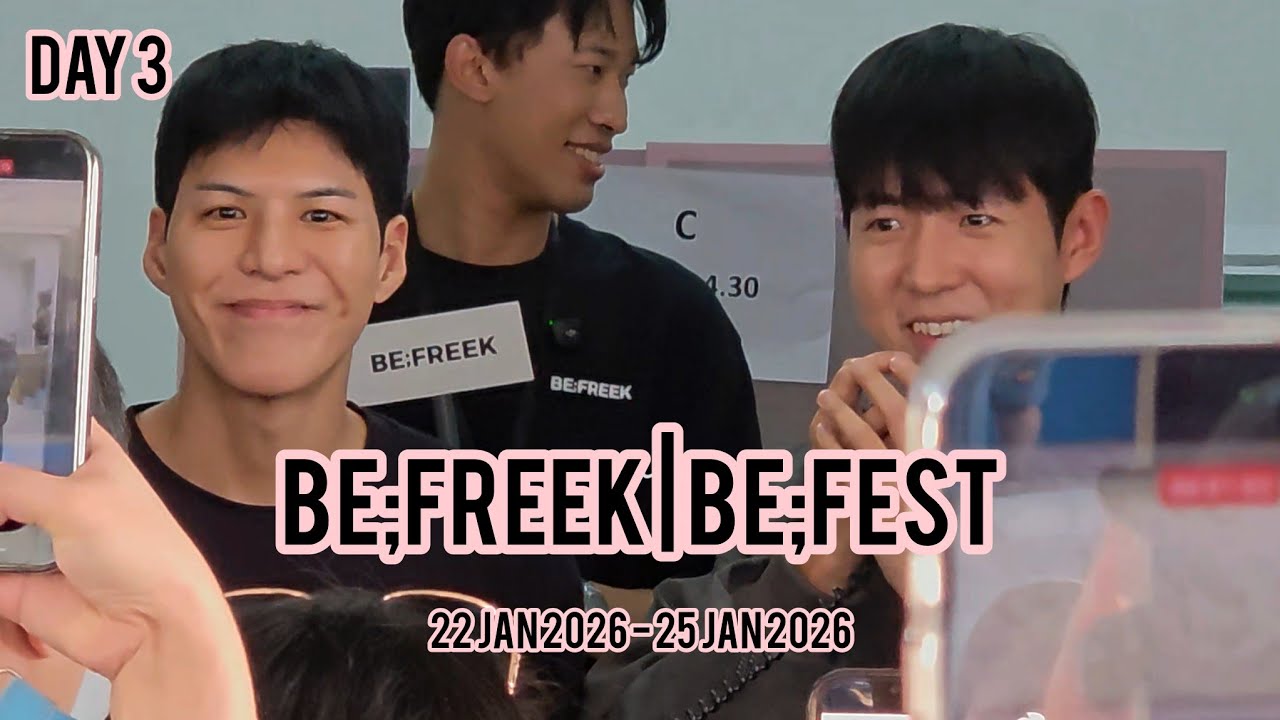 BE;FREEK | BE;FEST - Time to celebrate P' Jung's Birthday month | @Chodthanawat2 | 24.01.2026