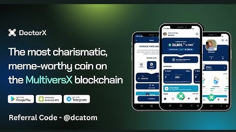 DoctorX Mining | 5th Project From Ice Open Network | Launching On MultiversX Blockchain