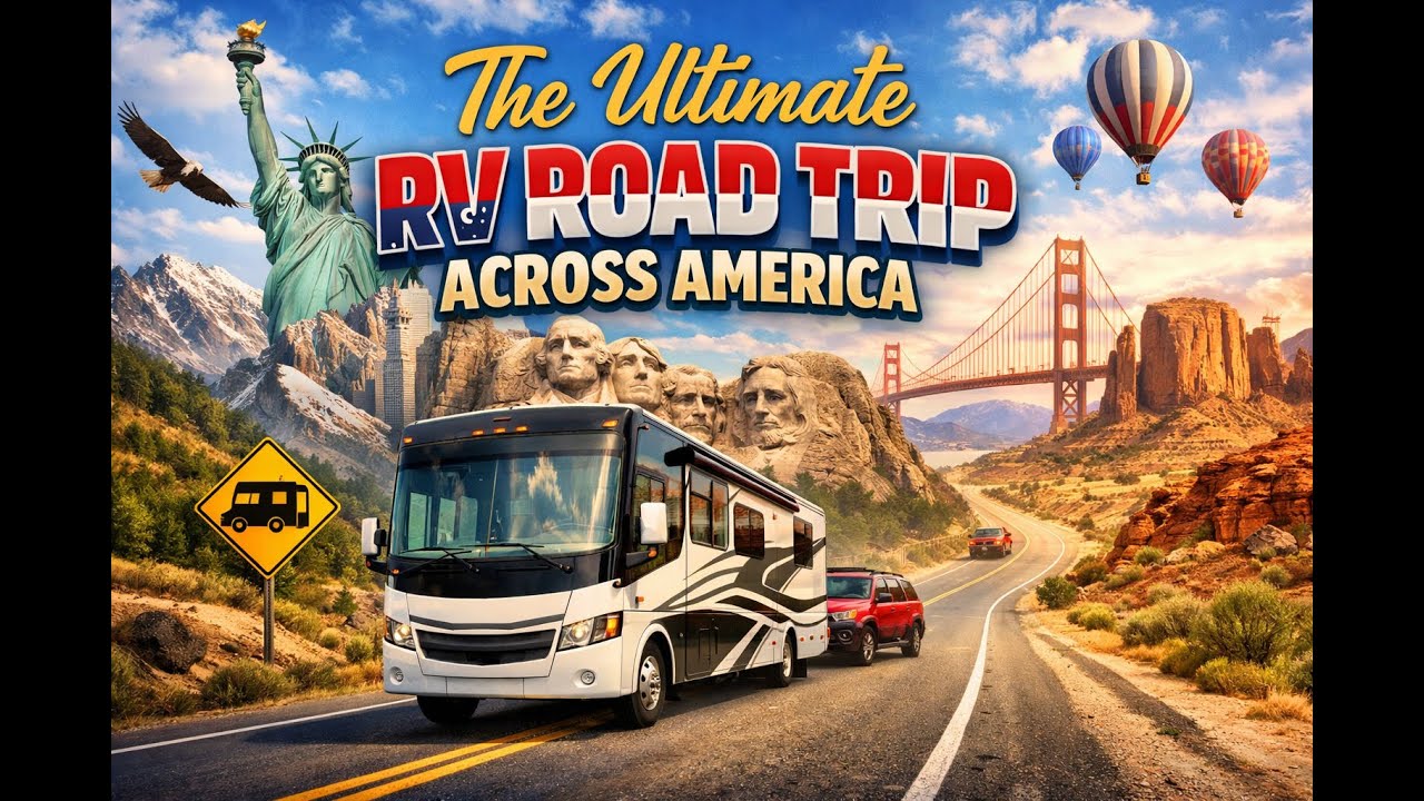 The Ultimate RV Road Trip Across America | Scenic Routes & Hidden Gems ...