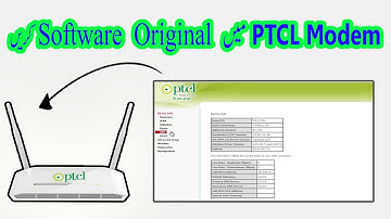 How to Download Ptcl Modem Original Firmware - Download Ptcl Modem Software.